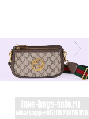 Gucci Blondie GG mini bag 724599 brown