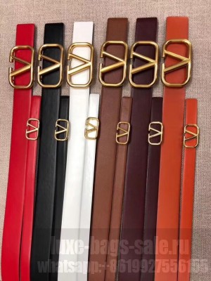 valentino 7cm/3cm vlogo belt