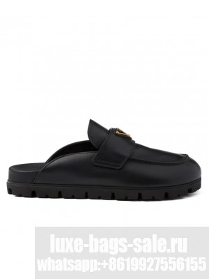 Prada Women's Leather Mules 1S430N Black