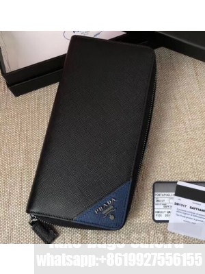 Prada Leather Men's Document Holder Wallet 2ML317 2M1317 22