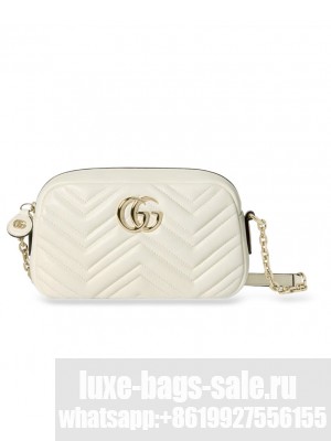 Gucci GG Marmont Small Camera Bag 855273 Cream