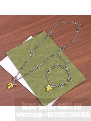 Gucci Necklace & Bracelet GG022 2024 Collection