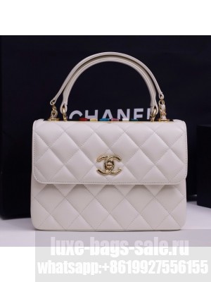 CHANEL small Flap Bag With Top Handle 92236-12