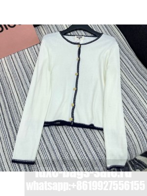 Chanel Cashmere Cardigan and Vest CH031124 White 2025