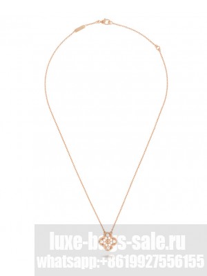 Van Cleef & Arpels Women's Vintage Alhambra Pendant Red
