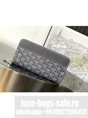 Goyard Matignon GM Wallet Grey
