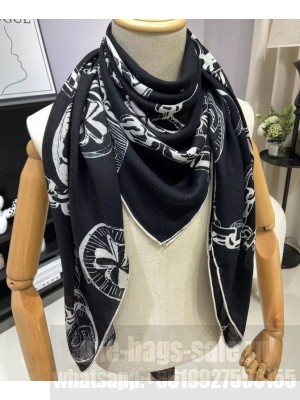 Chanel Women's Jewelry Printing Square Scarf