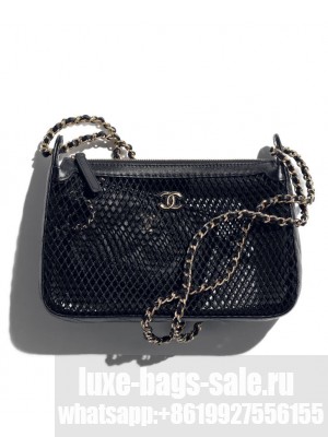 Chanel Clutch With Chain AP4572 Black