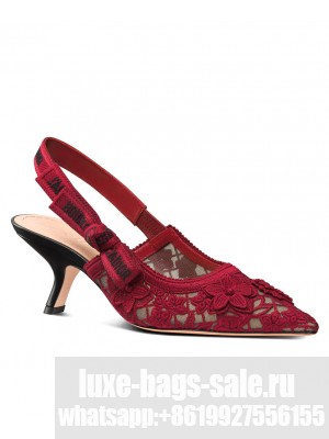 Christian Dior Women's J'adior Slingback Pump Red