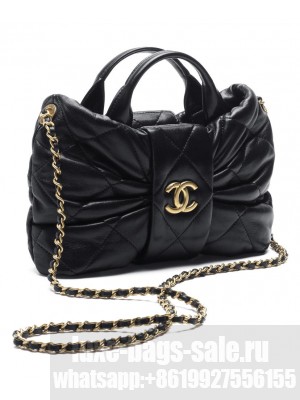 Chanel Mini Bow Bag AS5849 Black
