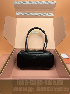 MIU MIU Leather Shoulder Bags 2235 black