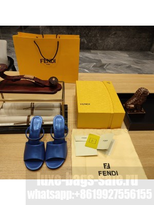 Fendi First 95mm calfleather high-heeled sandals 09
