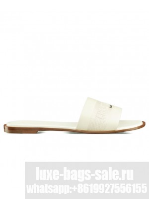Christian Dior Women's Dway Slide White