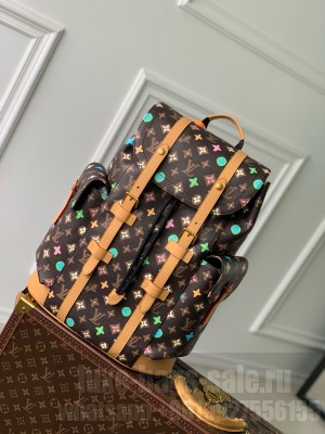 Louis Vuitton Christopher MM M25240 Chocolate