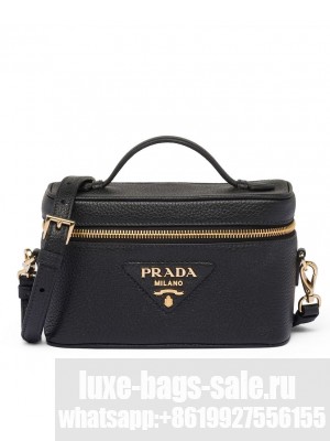 Prada Leather Mini-bag 1BH202 Black