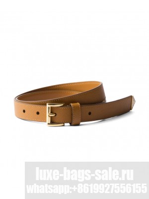 Prada Saffiano Leather Belt