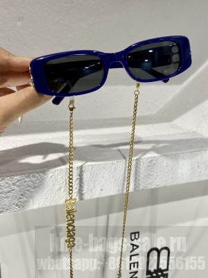 Balenciaga Sungglass Blue BB009601 2021