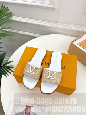 Louis Vuitton Women's LV Capri Flat Mule White