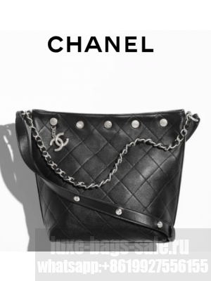 Chanel LARGE BUCKET BAG AS5406 Black