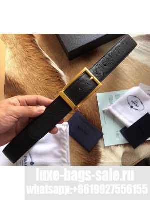 Prada Width 3.5cm Leather Belt P06