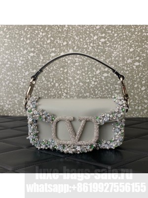 VALENTINO Super Mini Loco imitation crystal chain bag WP6036-1