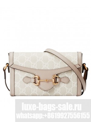 Gucci Horsebit 1955 Mini Bag 699296 Cream