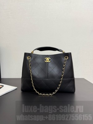 CHANEL Shopping Bag AS5657  Black