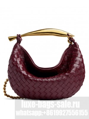 Bottega Veneta Sardine With Chain Mauve