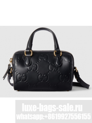 Gucci GG SUPER MINI TOP HANDLE BAG 790130 black