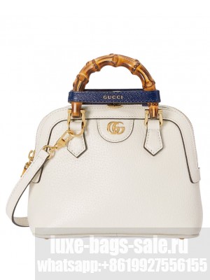 Gucci Diana Mini Tote Bag 715775 Cream