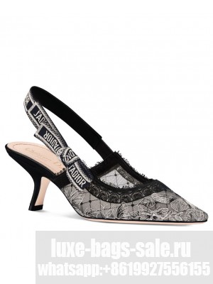 Christian Dior Women's J'adior Slingback Pump Black