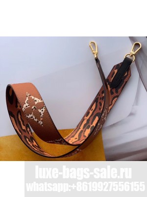 Louis Vuitton Monogram canvas LV Jungle Shoulder Strap Bandouliere J02455 Brown