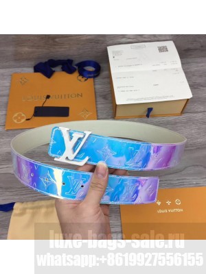 Louis Vuitton Iridescent Monogram 40MM Belt 