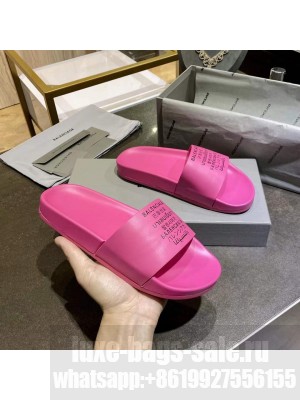 Balenciaga Unisex Pool Slide Sandal 2021 Collection 023