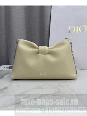 Christian Dior Mini Dior Bow Handbag Apricot