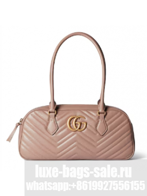 Gucci GG MARMONT MEDIUM TOP HANDLE BAG 795218 Dusty rose
