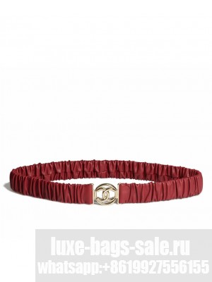 Chanel Belt AA7331 Red