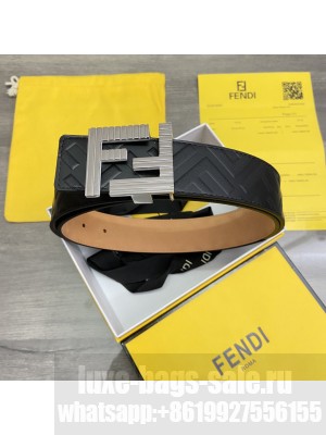 Fendi 38mm Eversible Belt FF buckle with stud closure 2021 Collection 32