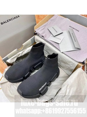 Balenciaga Speed 2.0 Knit Sock Sneakers Spring/Summer 2021 Collection, Black