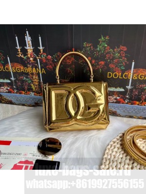 Dolce & Gabbana Patent leather G6002A gold