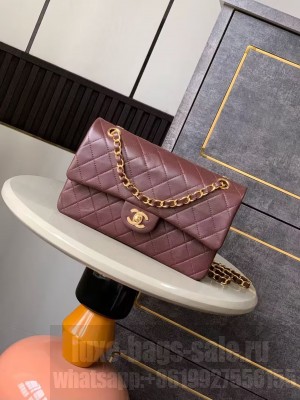 Chanel CLASSIC Original Leather11.12 HANDBAG 1112 Brown