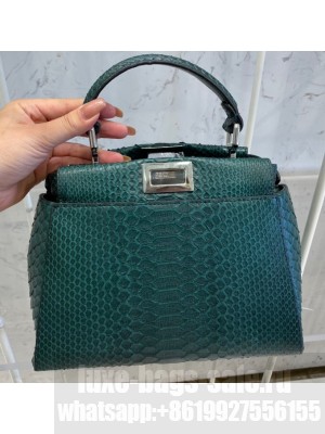 Fendi Python Peekaboo Mini Bag 02