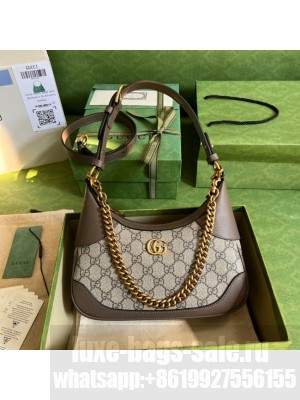 Gucci Aphrodite small shoulder bag 731817 brown