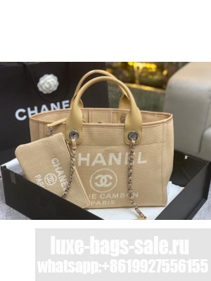Chanel SHOPPING BAG AS3257 apricot