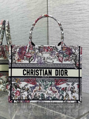 Dioramour Medium Dior Book Tote M1296ZEED Multicolor