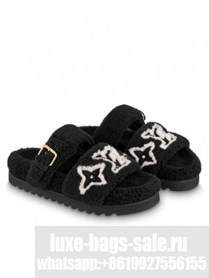 Louis Vuitton Women's Paseo Flat Comfort Mule Black