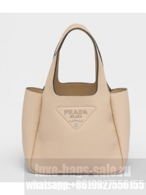 Prada Leather handbag 1BA349 sand