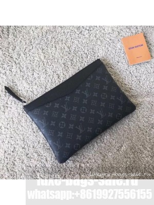 Louis vuitton original Monogram Eclipse Canvas DAILY POUCH M62048