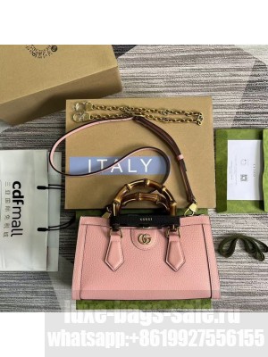 GUCCI DIANA SMALL SHOULDER BAG 735153 pink