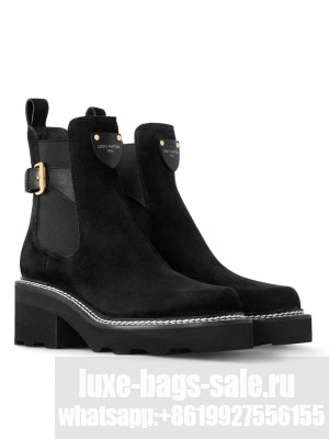 Louis Vuitton Women's LV Beaubourg Ankle Boot 1ACKCJ Black